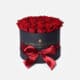 Boxed Roses "Hollywood" in Small Black Rose Box