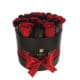 Box of Red Rose "Deep Love" in Small Black Box