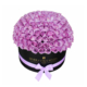 Flowers in Dubai - Purple roses in dome shape in box
