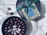 Dark Chocolate Dates Round Box - Mirzam Chocolate Makers