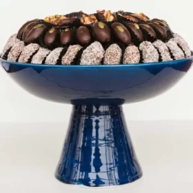 Mirzam Ramadan Dark Chocolate Dates Tray in 'Nuts & Seeds'