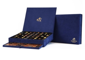 Godiva Luxury Royal Chocolate Box Blue Large