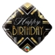 Birthday Art Deco Balloon Diamond Shape