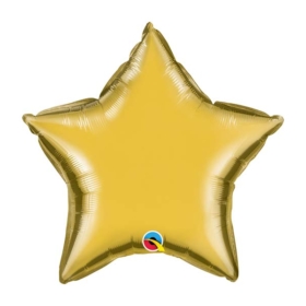 Gold Star foil Balloon