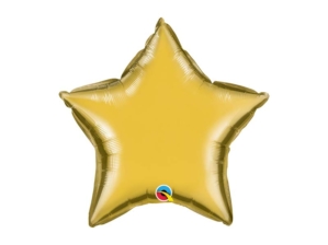 Gold Star foil Balloon