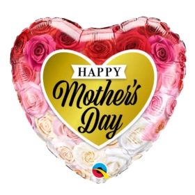 Happy Mother's Day Roses Foil Balloon