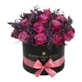 Purple-Pink-roses-in-‘Candy-Floss-Splendid
