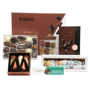 Neuhaus Chocolates Gift Basket Large Open