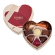 Valentine Chocolates Truffles & Pralines - Small Heart Box Open