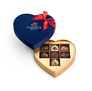 Valentine Chocolate Hearts - 7 PC