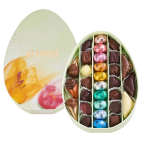 Neuhaus Big Easter Egg Chocolates Open