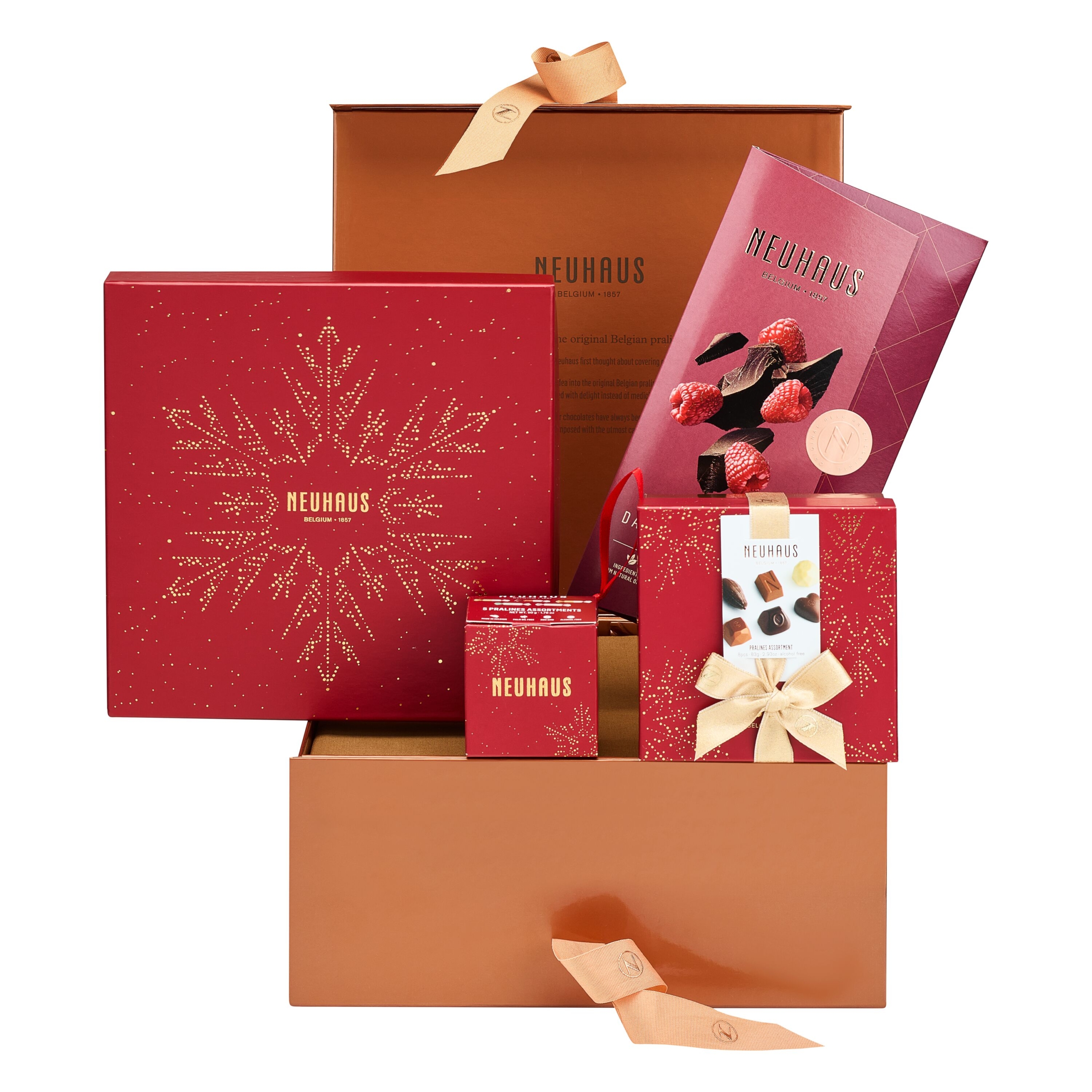 Neuhaus Christmas Gift Hamper | Christmas Chocolate Gift Basket