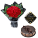 Cake Balloon flowers bundle