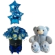 You’re a Star Gift Set – Blue Roses, Teddy & Star Balloons